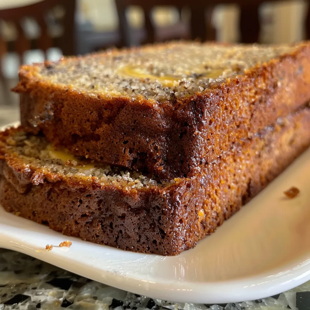 Moist Banana Bread Recipe