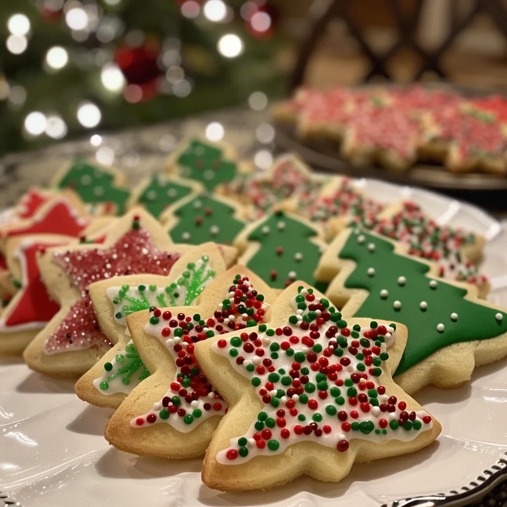 Christmas Sugar Cookies - festive, colorful, and perfect for the holidays!