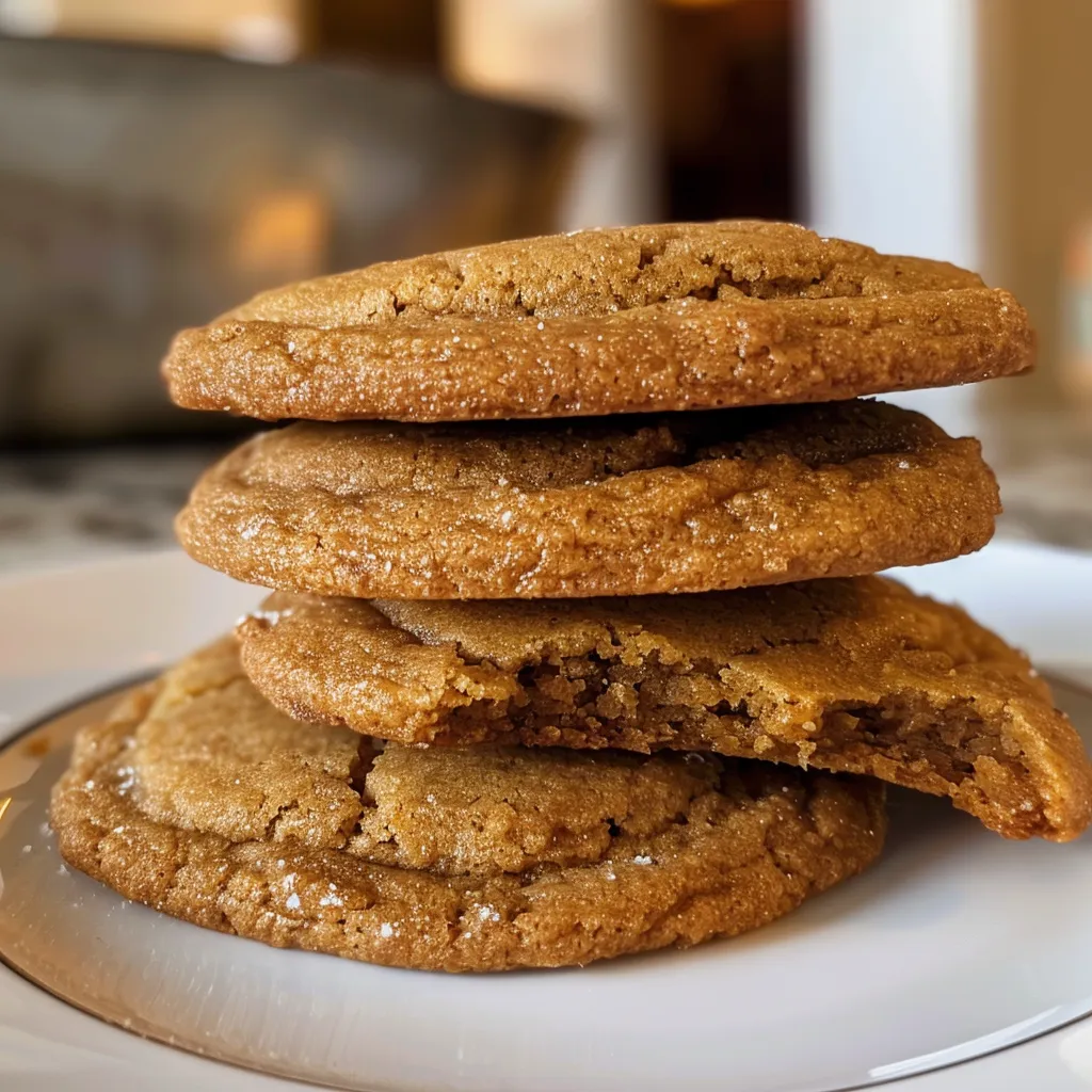 White Chocolate Dipped Ginger Cookies