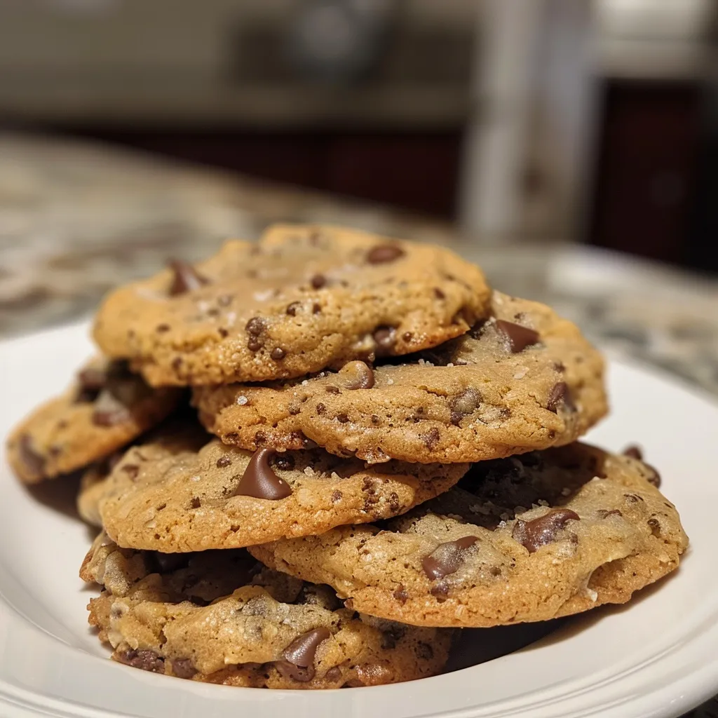 Winter Wonderland Chocolate Chip Christmas Cookies