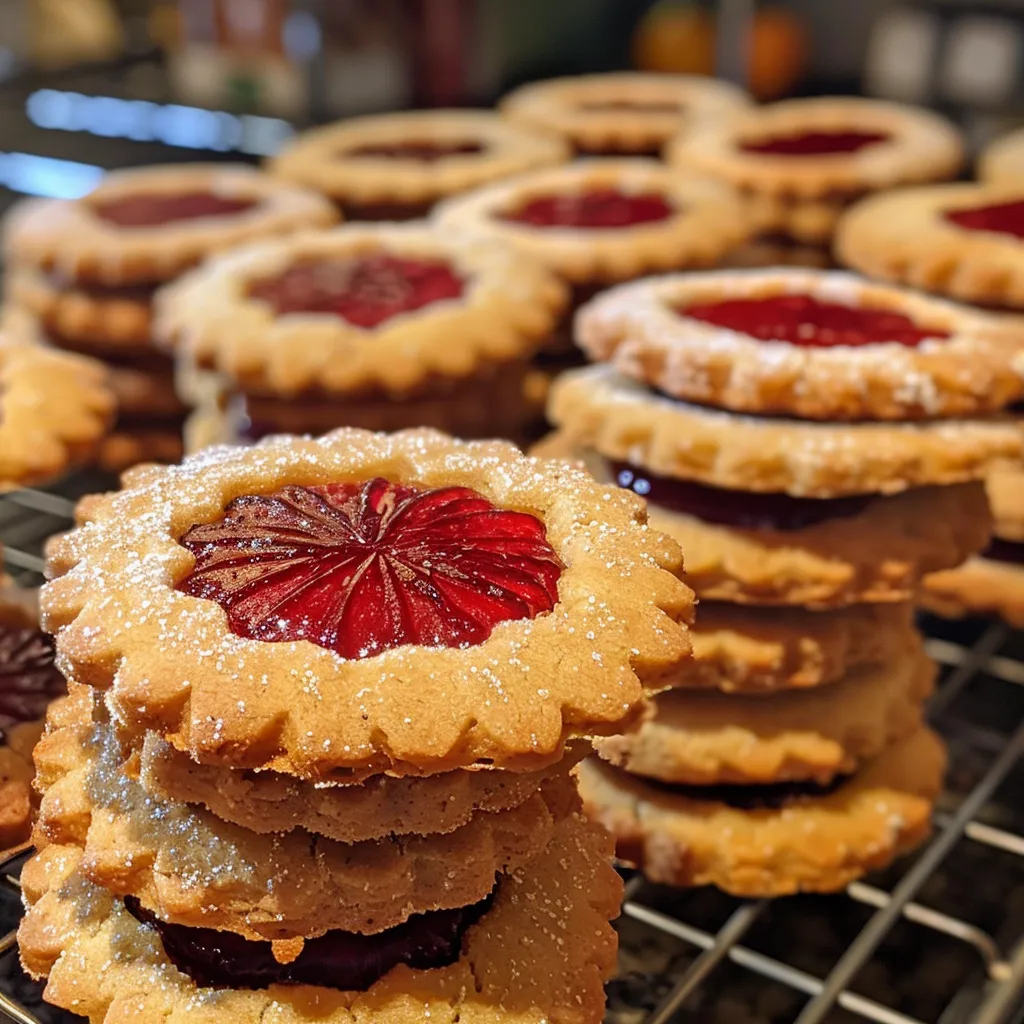 Linzer Cookies