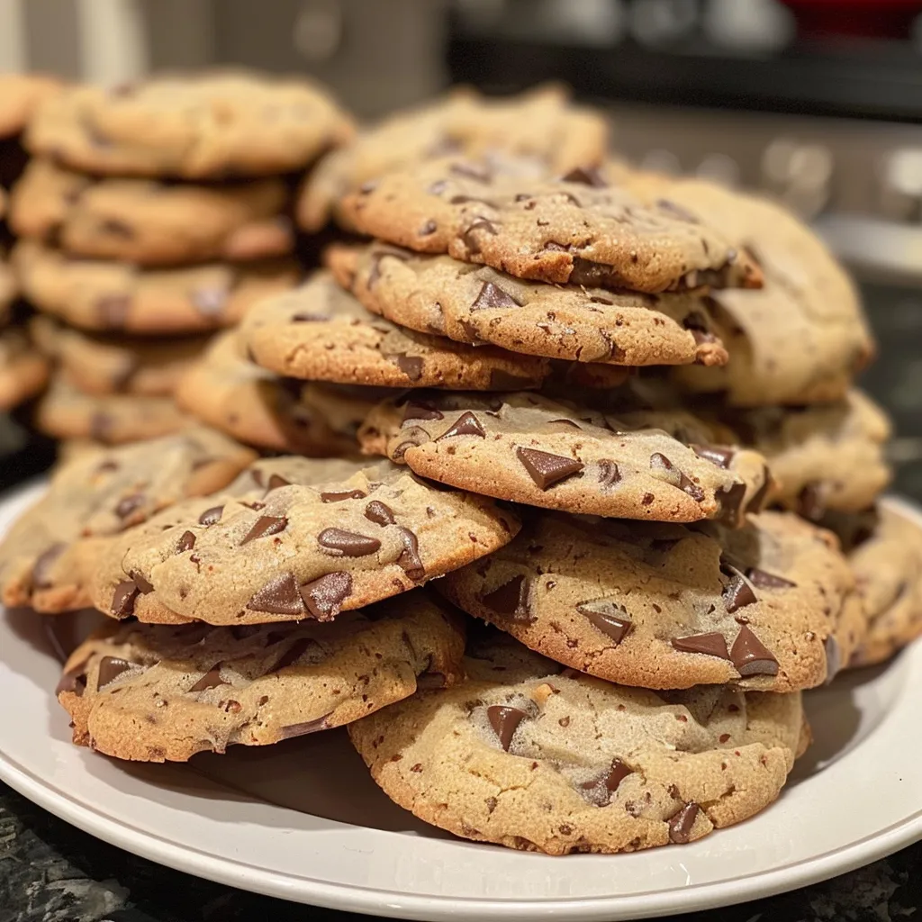 SIMPLE CHRISTMAS CHOCOLATE CHIP COOKIES