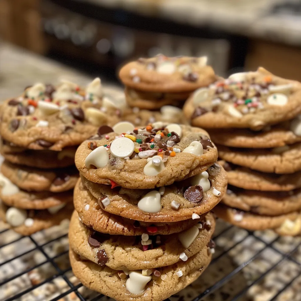 Winter Wonderland Chocolate Chip Christmas Cookies