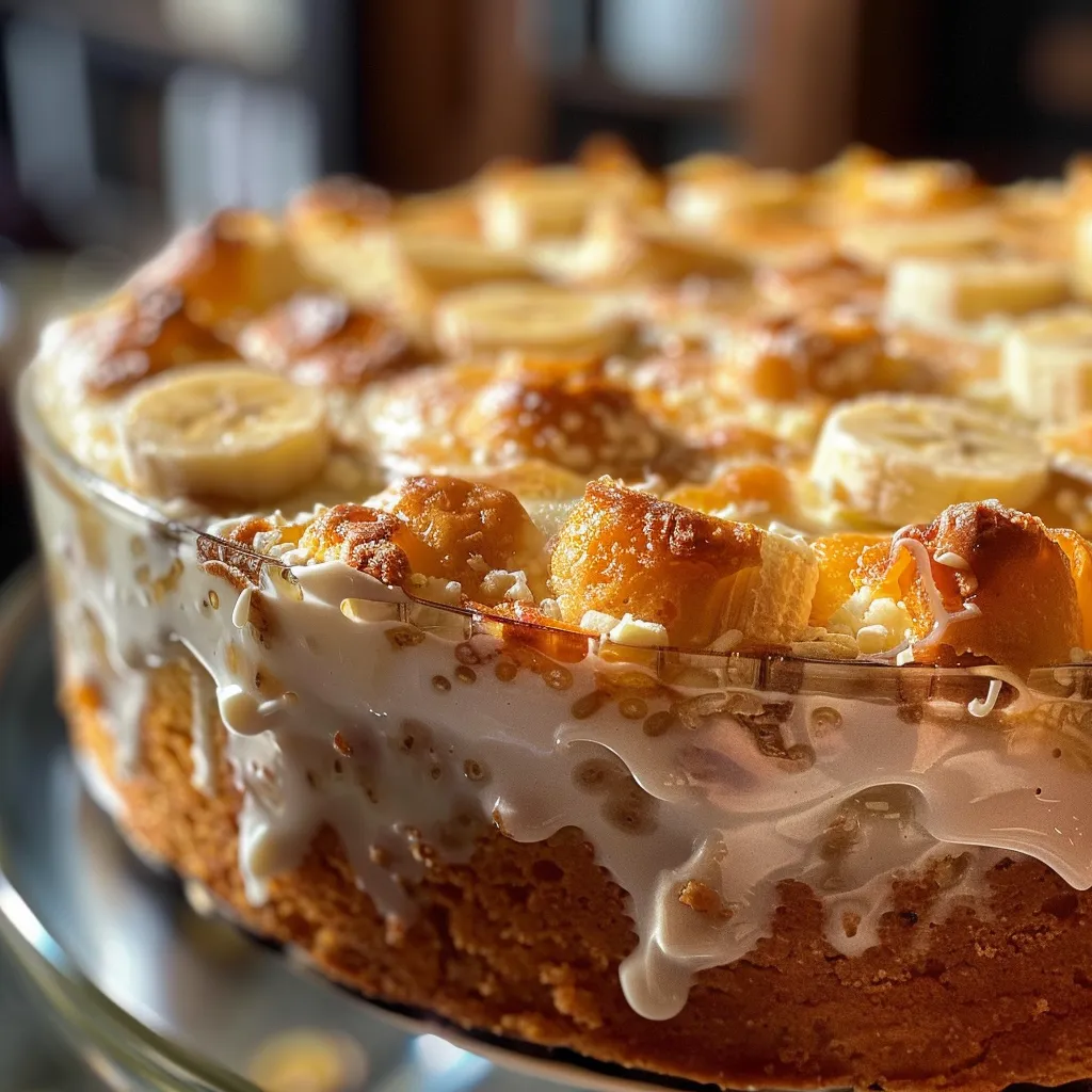 Banana Pudding Cake