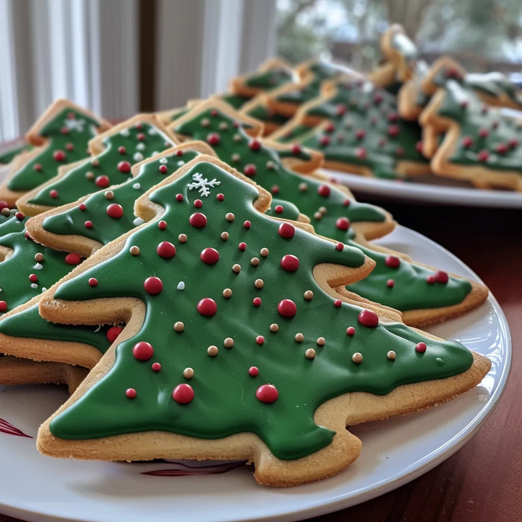 Easy & Delicious Christmas Tree Cookies Recipe