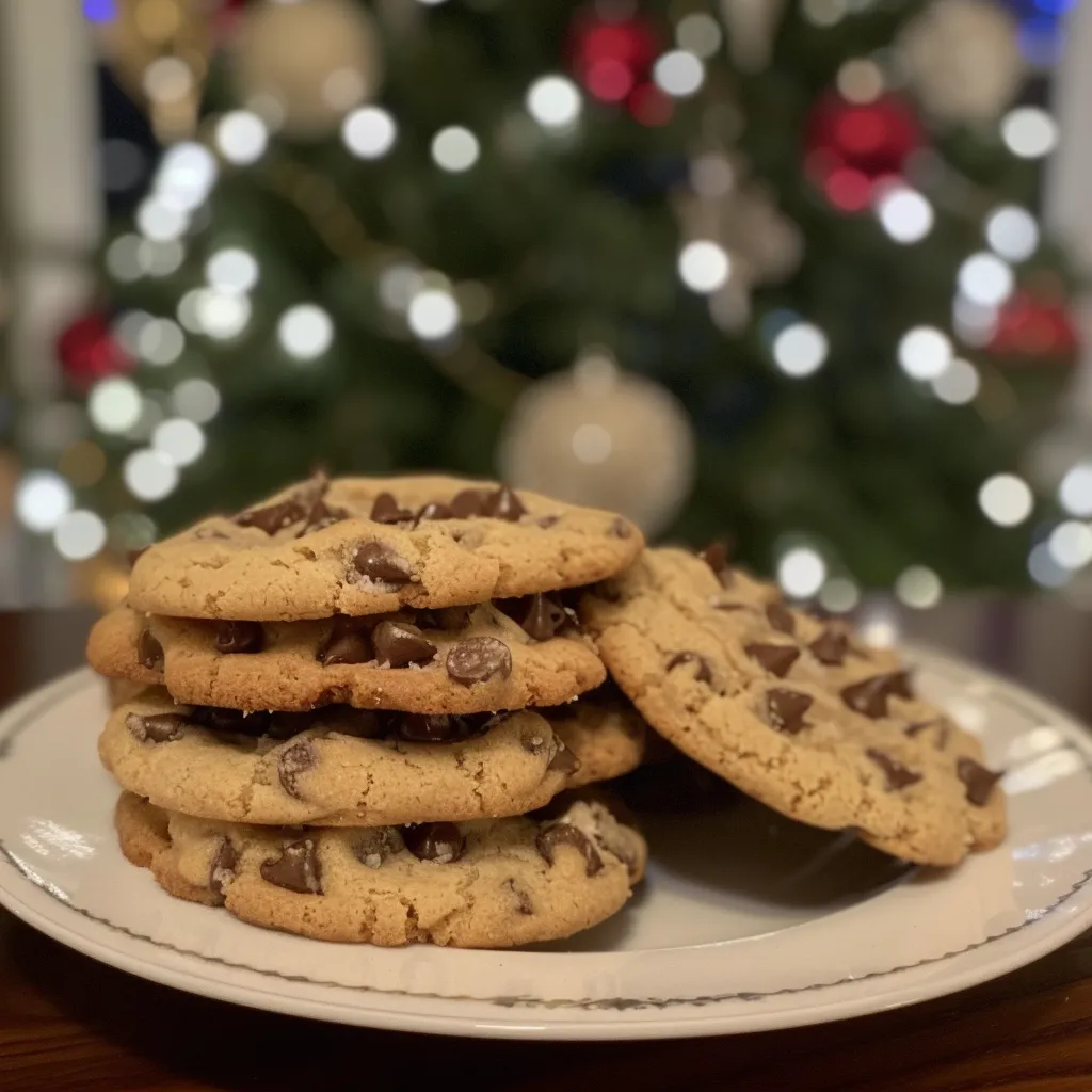 Easy & Delicious Christmas Chocolate Chip Cookies Recipe