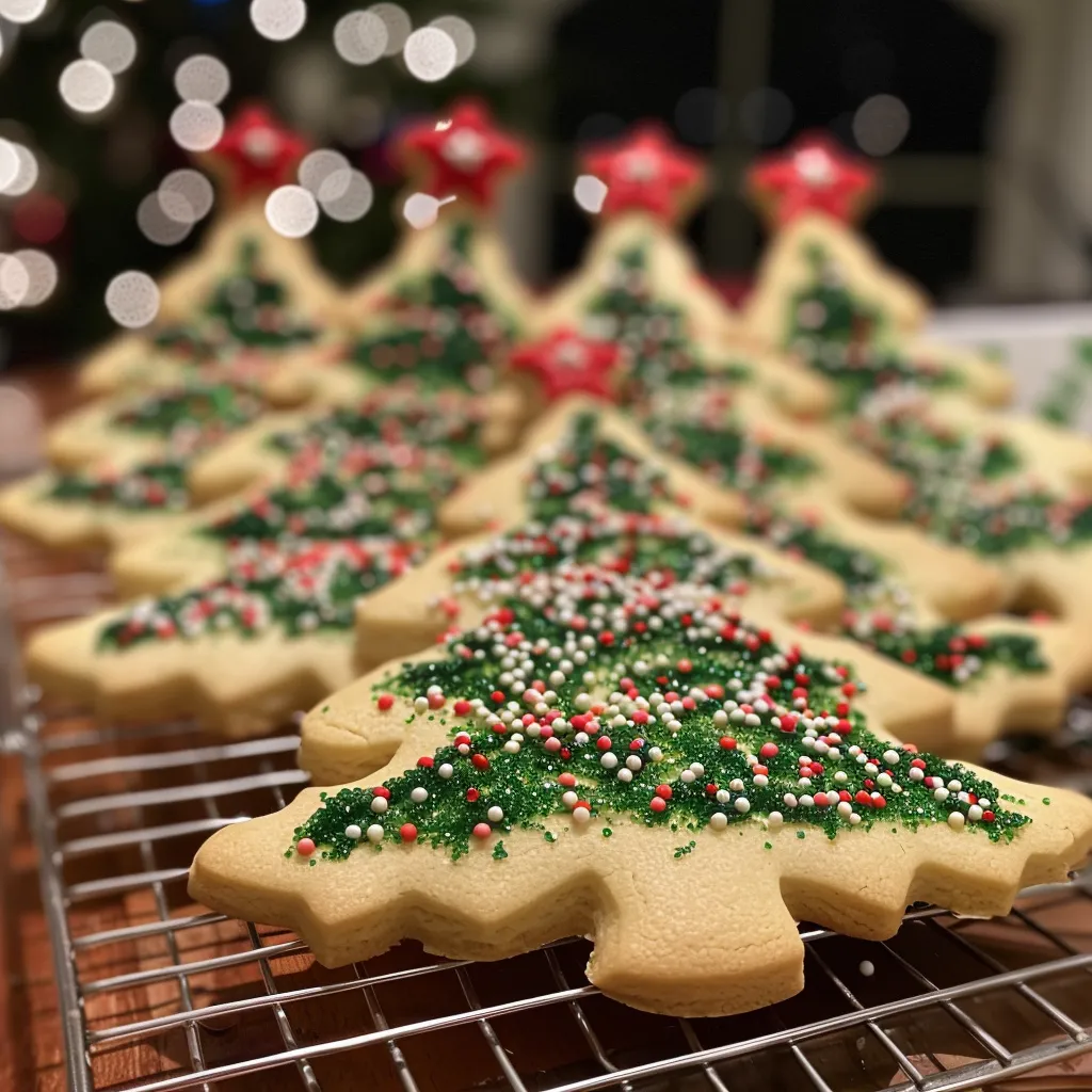 Easy & Delicious Christmas Tree Cookies Decorated Recipe