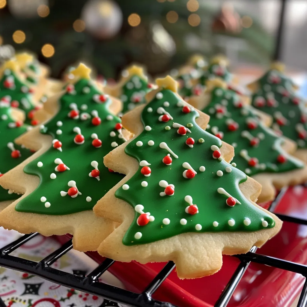 Easy & Delicious Christmas Tree Cookies Recipe