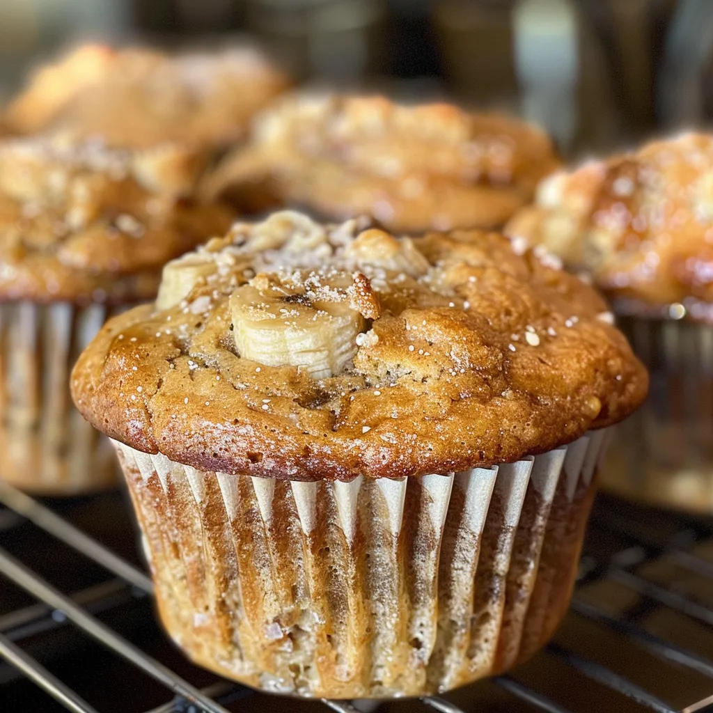 Soft & Sweet Banana Muffins for Breakfast