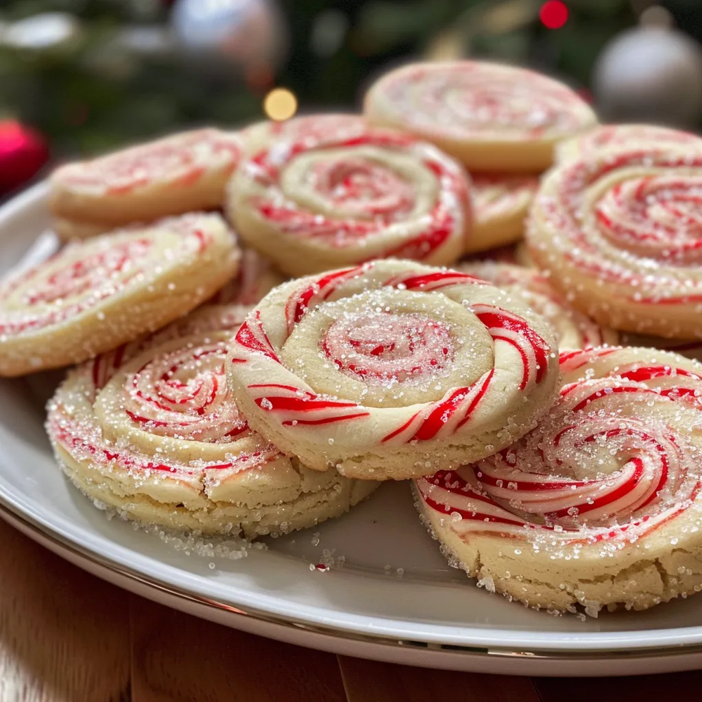 Candy cane cookies!