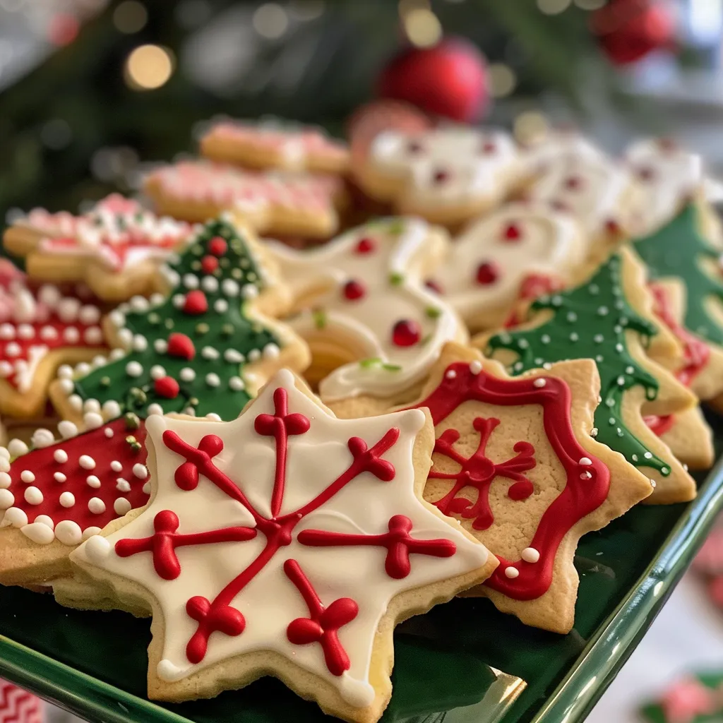 Easy & Delicious Christmas Sugar Cookies Decorated Recipe