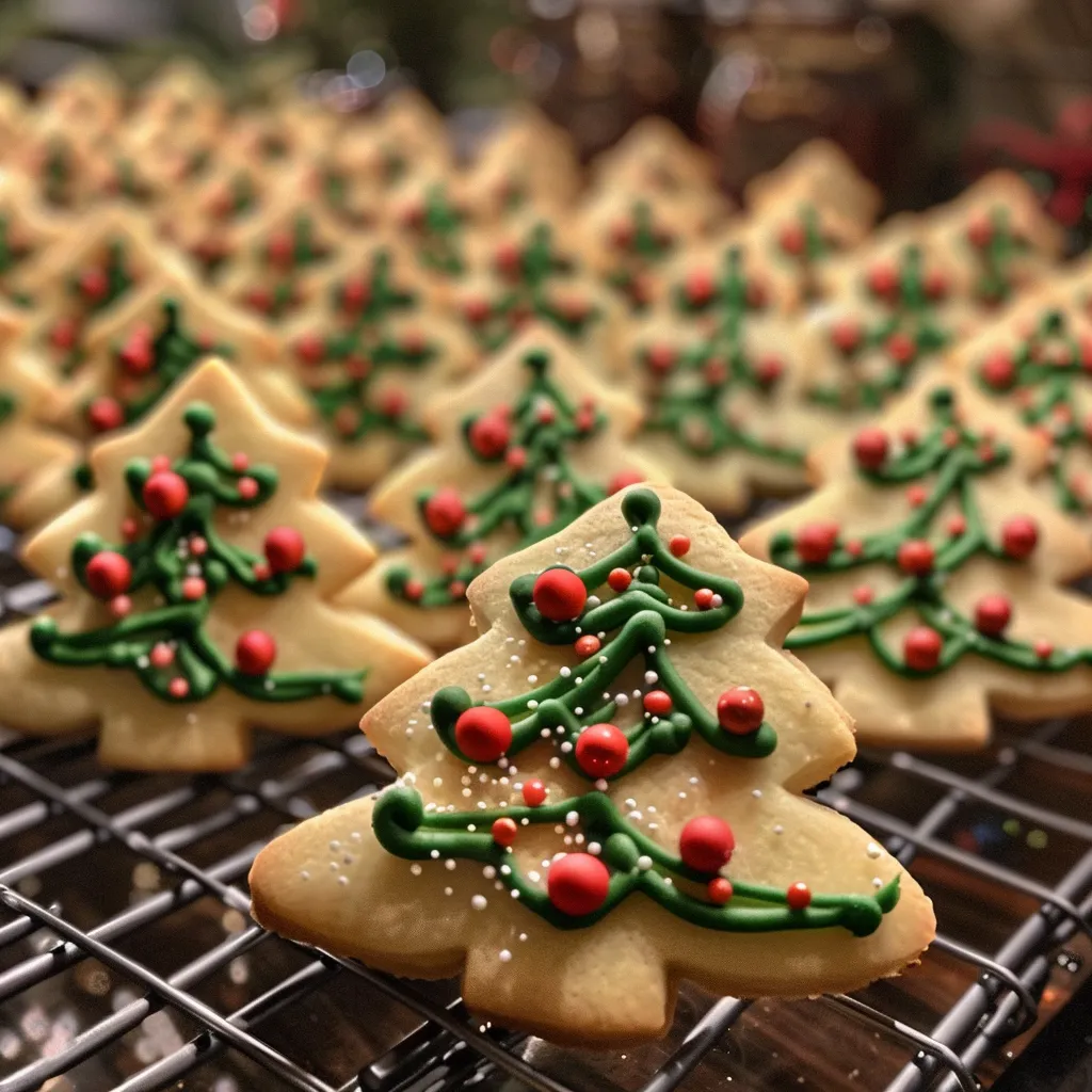 Easy & Delicious Christmas Tree Cookies Decorated Recipe