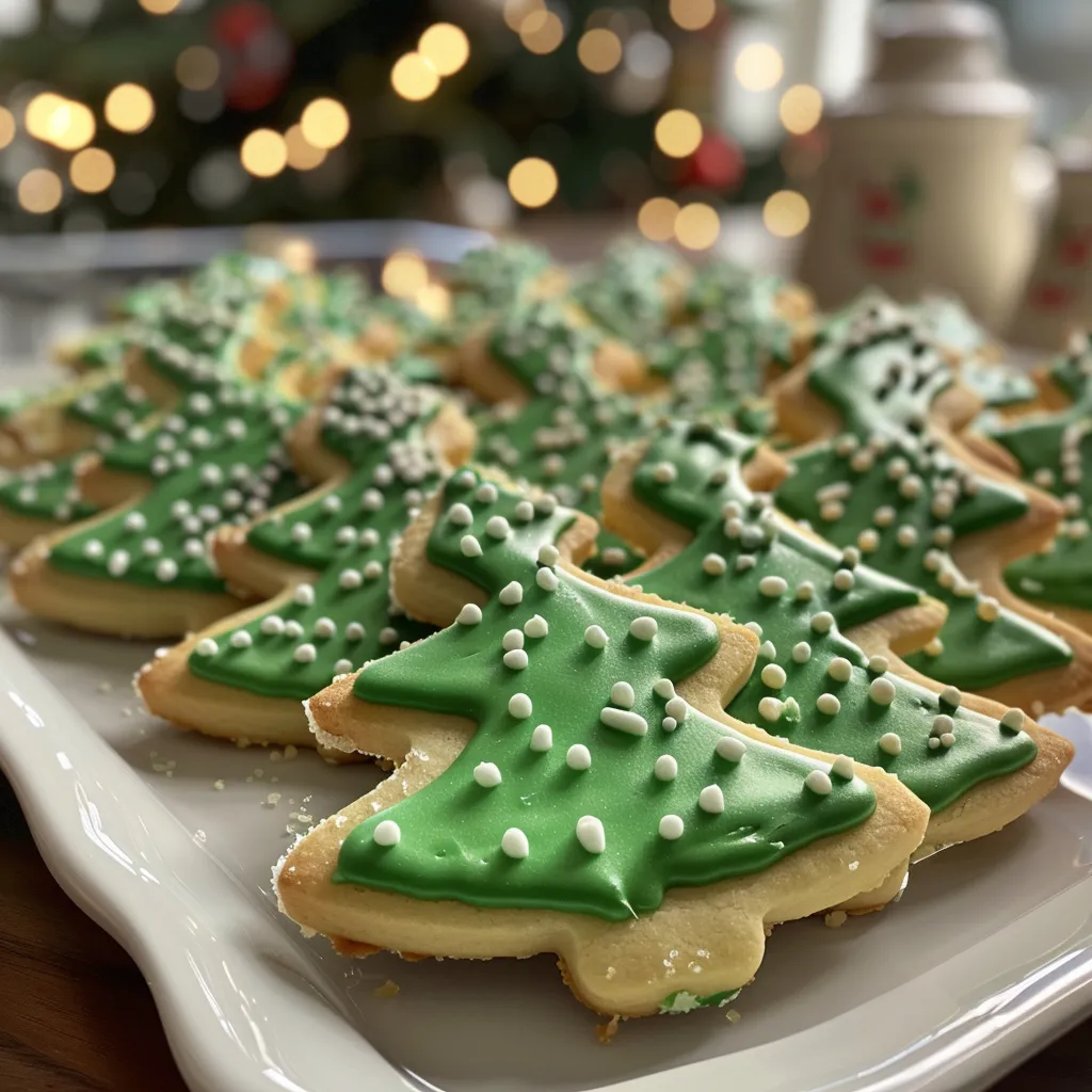 Easy & Delicious Christmas Tree Cookies Recipe