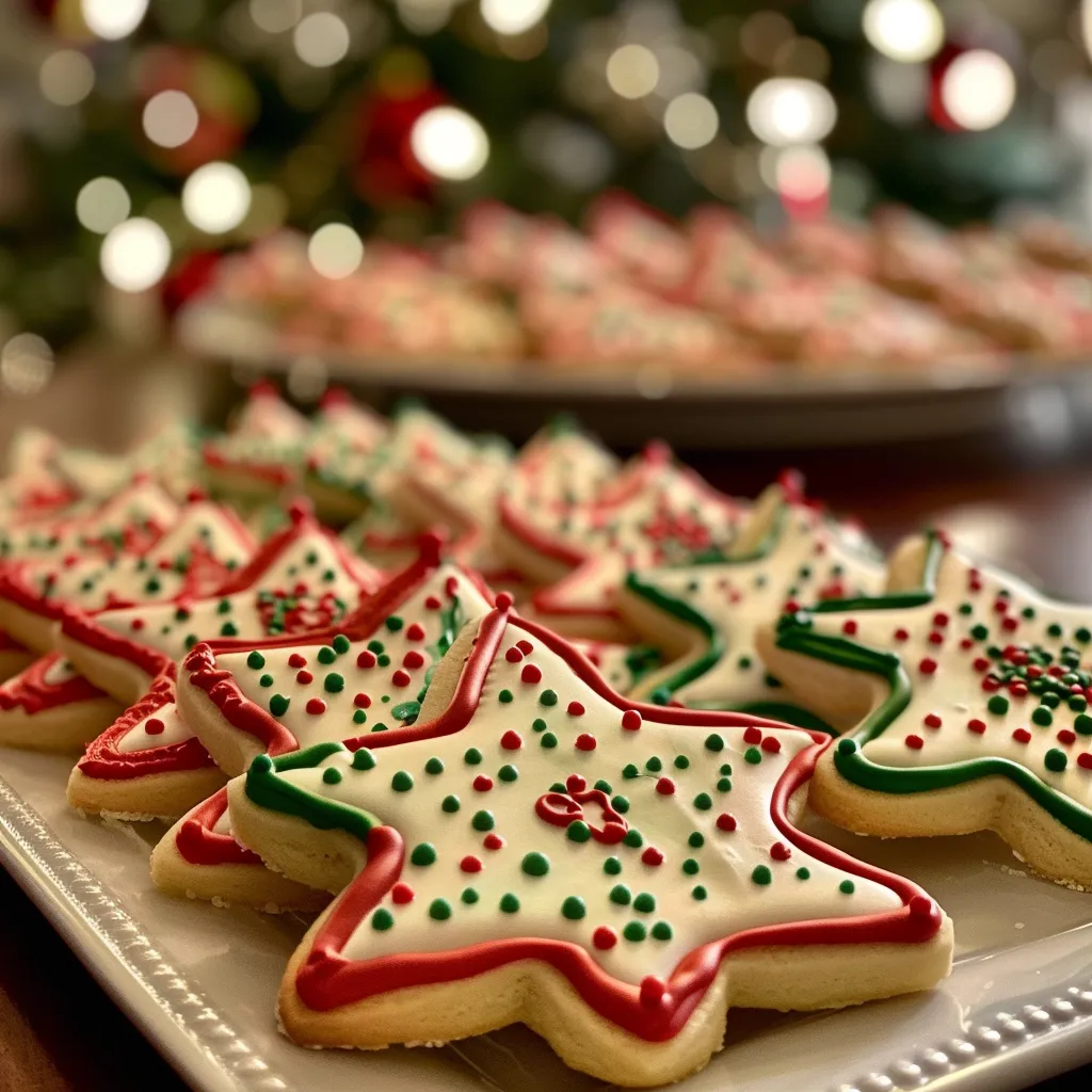 Easy & Delicious Christmas Sugar Cookies Decorated Recipe