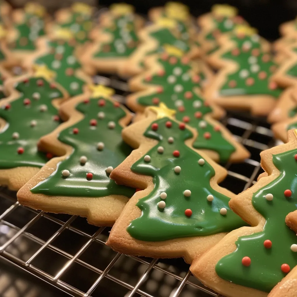 Easy & Delicious Christmas Tree Cookies Decorated Recipe