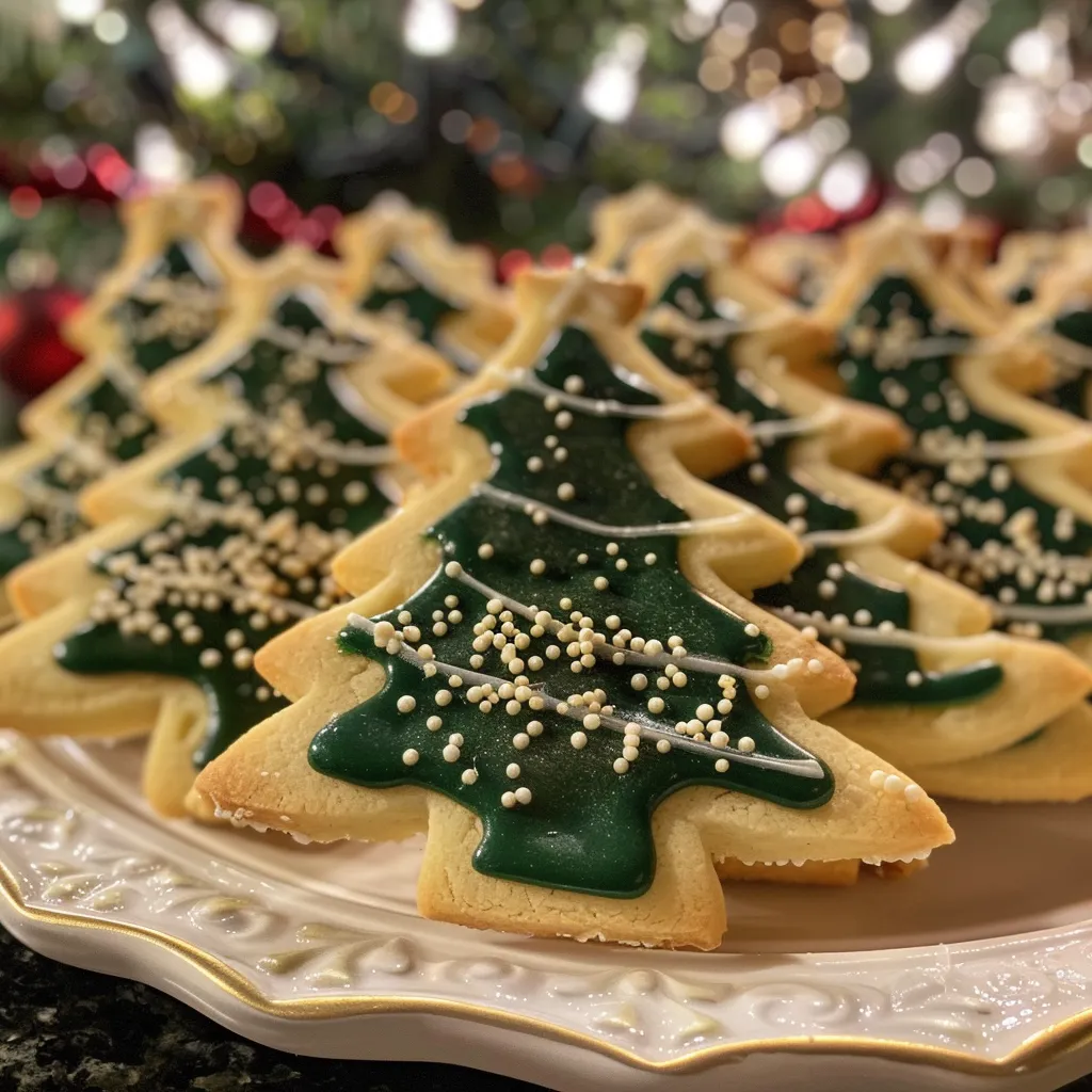 Easy & Delicious Christmas Tree Cookies Recipe