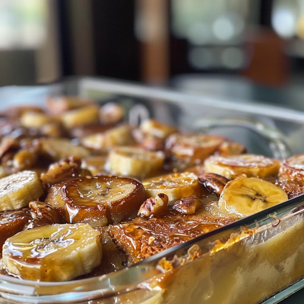 Banana Bread Pudding