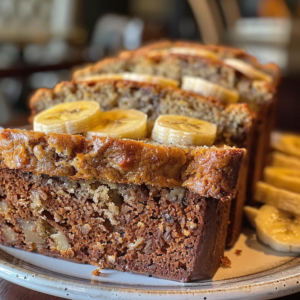 Moist Banana Bread Recipe with 3 Ripe Bananas-Blissful Bite