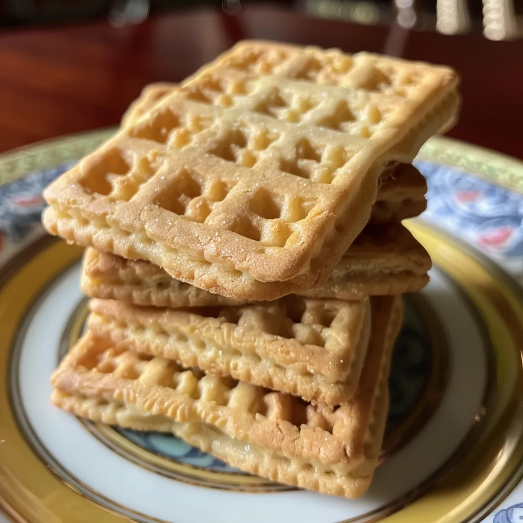 Authentic German Springerle Cookies with Anise