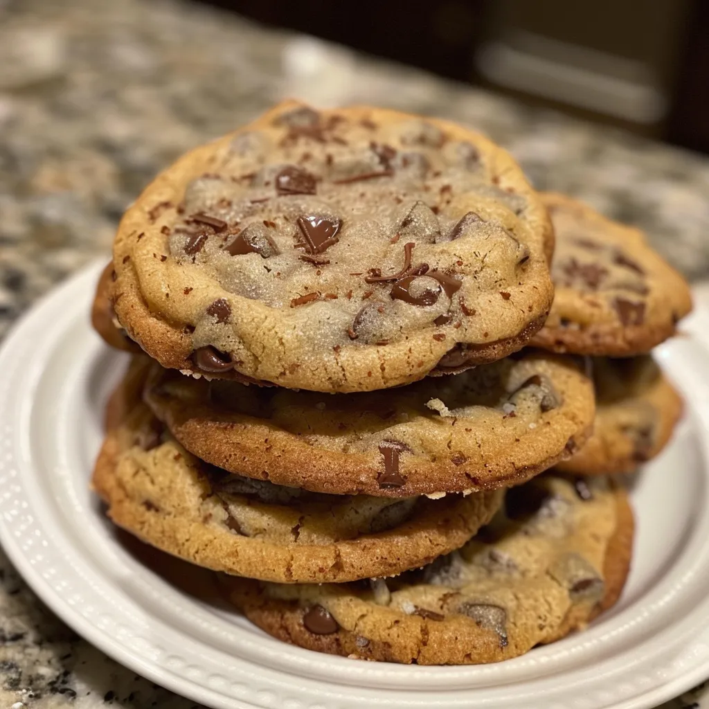 Winter Wonderland Chocolate Chip Christmas Cookies